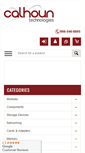 Mobile Screenshot of calhountech.com